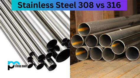 box made of stainless steel 308 316|stainless steel 308 vs 316.